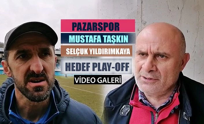 Başkan ve Hoca Mesaj verdi. HEDEF PLAY-OFF