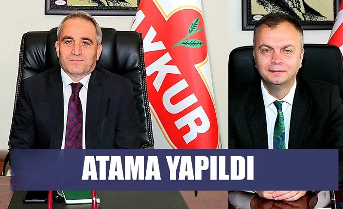 ÇAYKUR YK ÜYELİĞİNE ATAMA