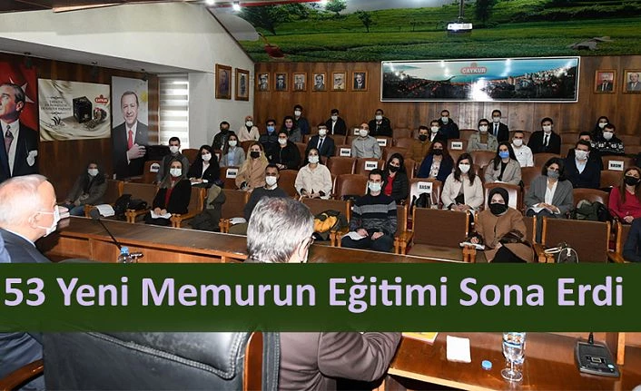 Eğitim Sona Erdi