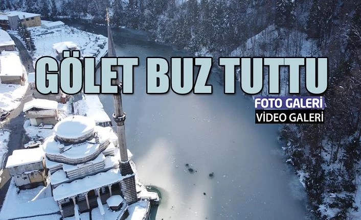 Gölet Buz Tuttu