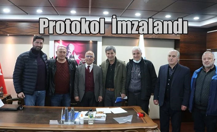 HALK İNİSİYATİFİ DERNEĞİ İLE PROTOKOL İMZALADI