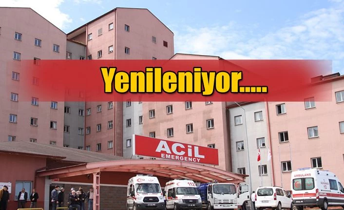 Hastanenin Servislerini Yeniliyor