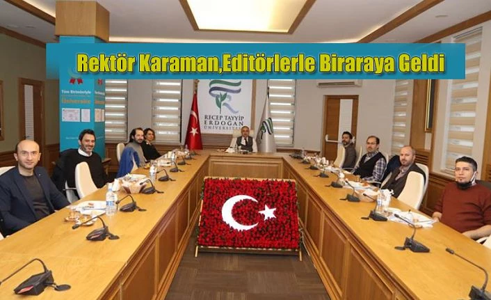 Karaman,Rize Külliyatı Editörleriyle Bir Araya Geldi