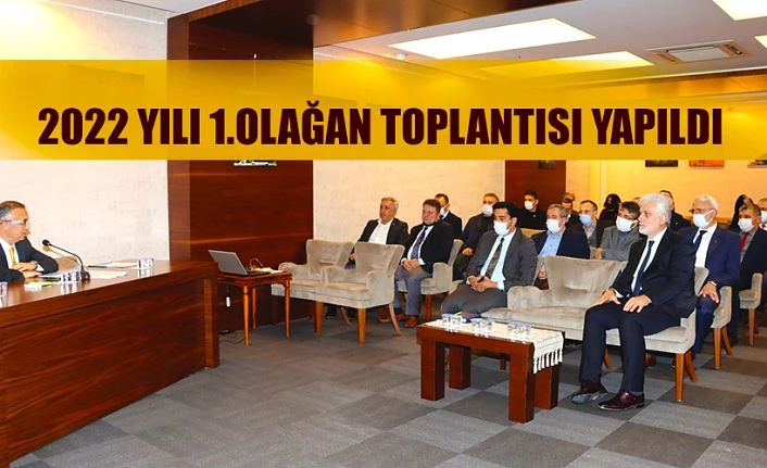 Kurul Toplantısı Vali Çeber Başkanlığında Yapıldı