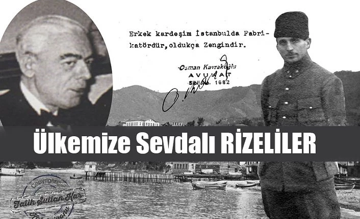 RİZELİ FABRİKATÖR ALİ KEMAL KAVRAKOĞLU