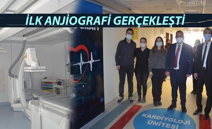 ANJİOGRAFİ GERÇEKLEŞTİ