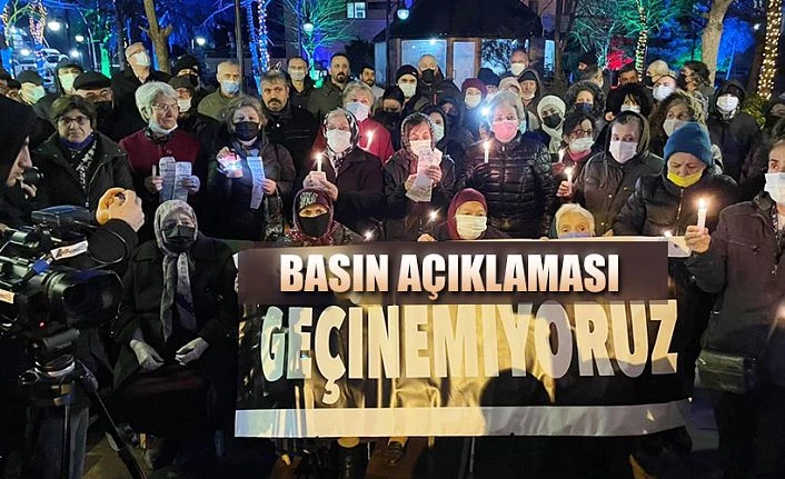 Elektrik tarifelerine gelen zamları üzerine basın açıklaması gerçekleştirdi.