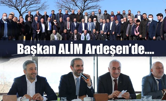 İL BAŞKANI ALİM ARDEŞEN’DE BİR DİZİ ZİYARET GERÇEKLEŞTİRDİ