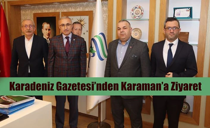 Karadeniz Gazetesi’nden Rektör Karaman
