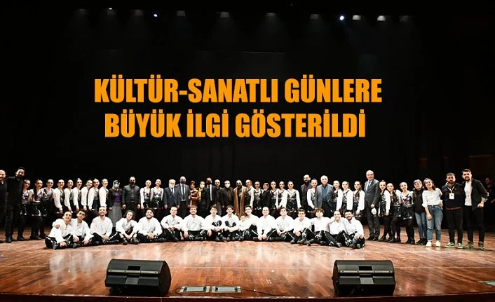 KÜLTÜR-SANATLI GÜNLER DEVAM EDİYOR