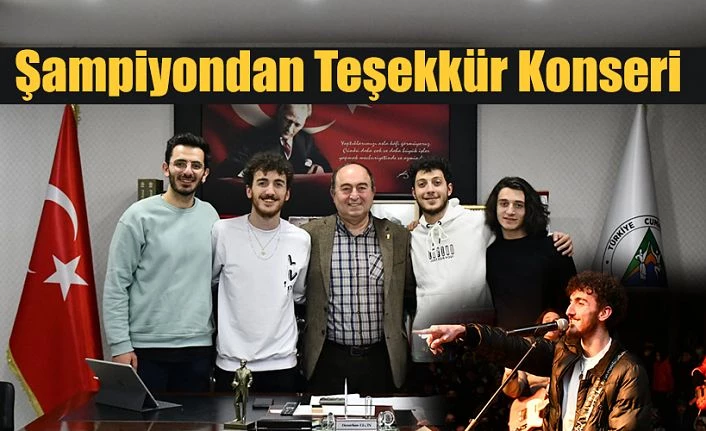 O SES TÜRKİYE ŞAMPİYONU HASAN KOÇAK’TAN TEŞEKKÜR KONSERİ