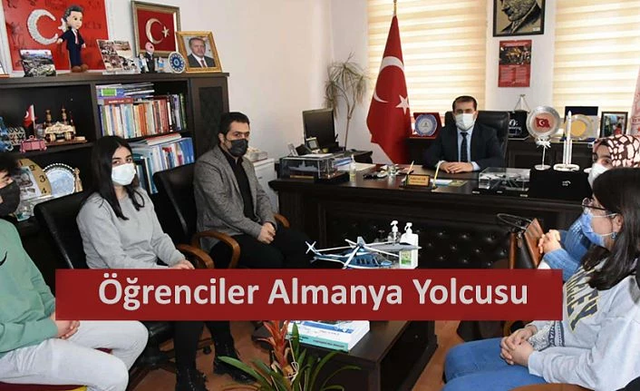 ÖĞRENCİLER ALMANYA YOLCUSU