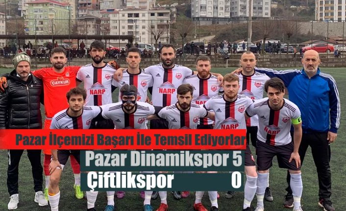 Pazar Form Fitnessspor 5 Çiftlikspor 0