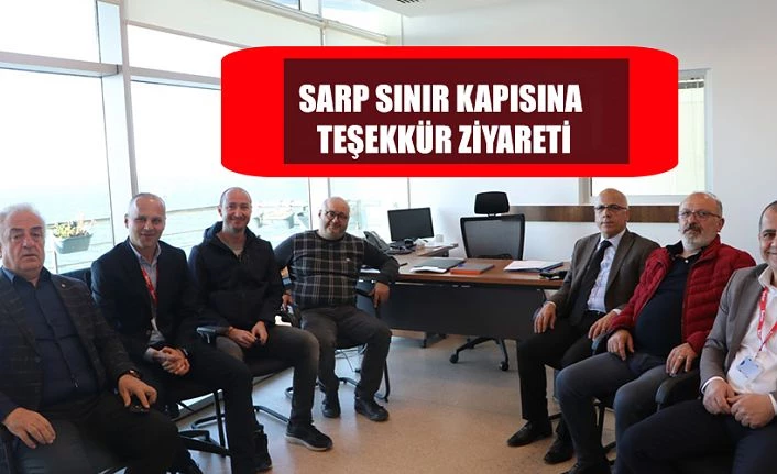 SARP’A TEŞEKKÜR ZİYARETİ