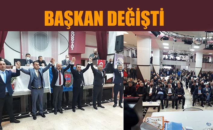 ŞOFÖRLER VE OTOMOBİLCİLER ODASINDA BAŞKAN DEĞİŞTİ