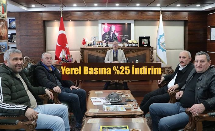 YEREL BASINA ULAŞIMDA %25 İNDİRİM DESTEĞİ