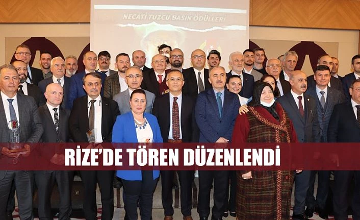 "2021 Necati Tuzcu Ödül Töreni" Gerçekleştirildi