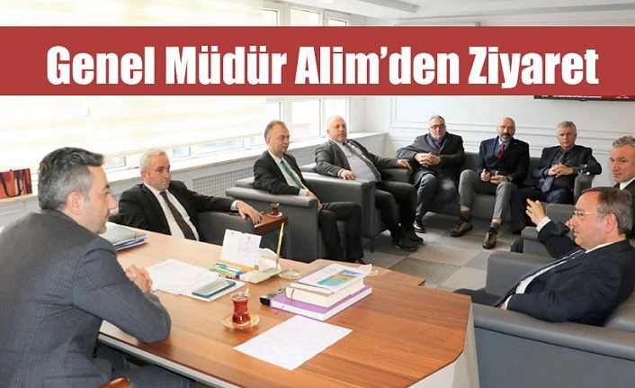 ÇAYKUR GENEL MÜDÜRÜ ALİM’DEN, RİZE İL GENEL MECLİSİNE ZİYARET