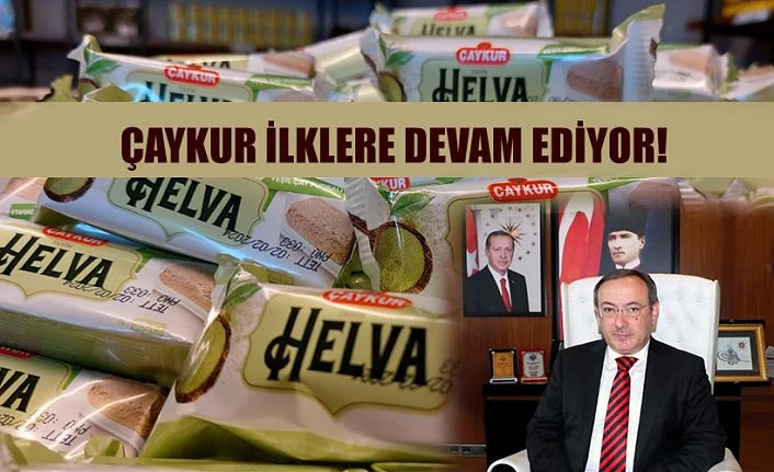 ÇAYKUR’DAN BİR İLK DAHA; YEŞİL ÇAY PUDRALI TAHİN HELVASI