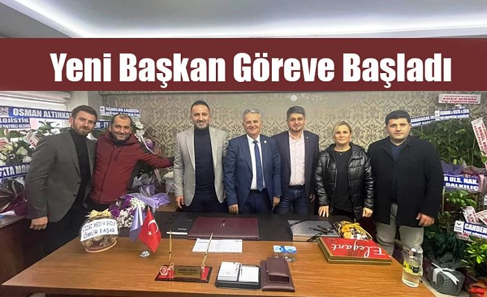 GÖREVE BAŞLADI.