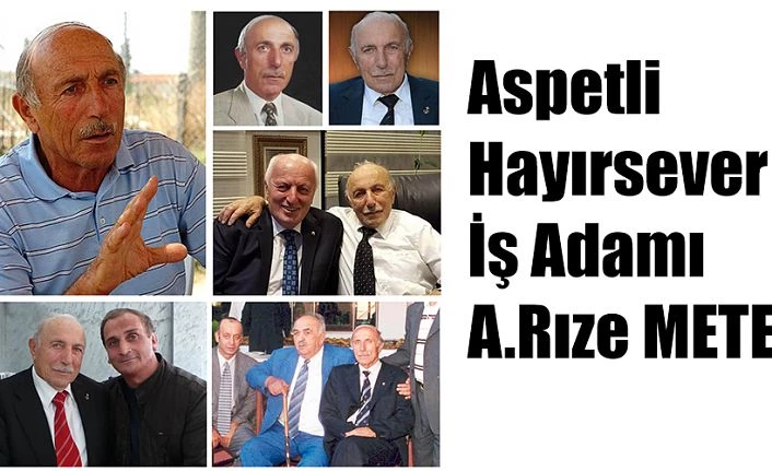 Hayırsever Ali Rıza Mete