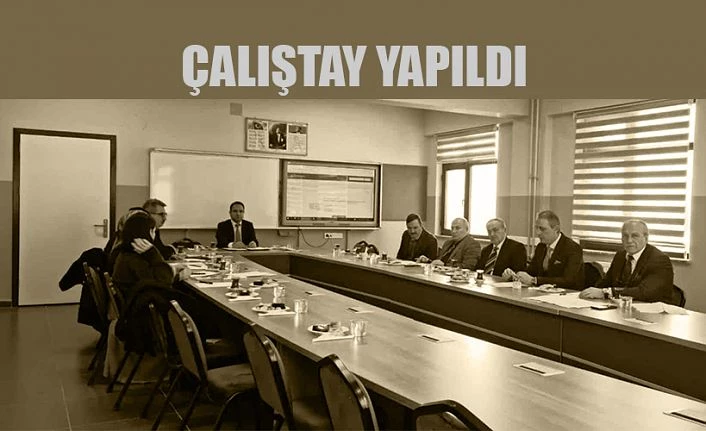 KALİTE TAKİP SİSTEMİ EYLEM PLANI ÇALIŞTAYI YAPILDI