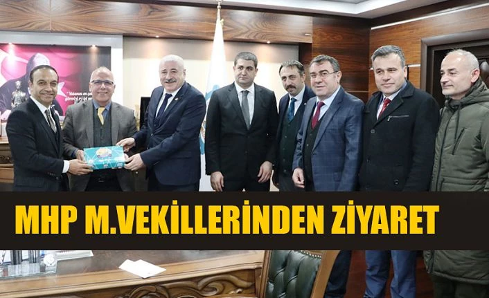 MHP’Lİ MİLLETVEKİLLERİNDEN  TSO’YA ZİYARET