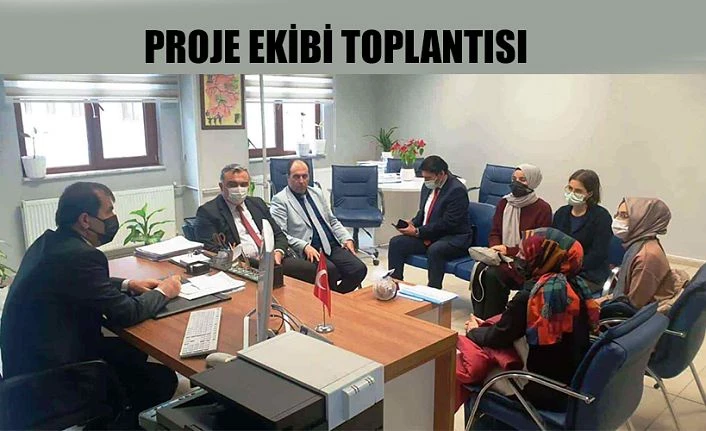 OYUNLA DANIŞMA PROJE EKİBİ TOPLANTISI YAPILDI