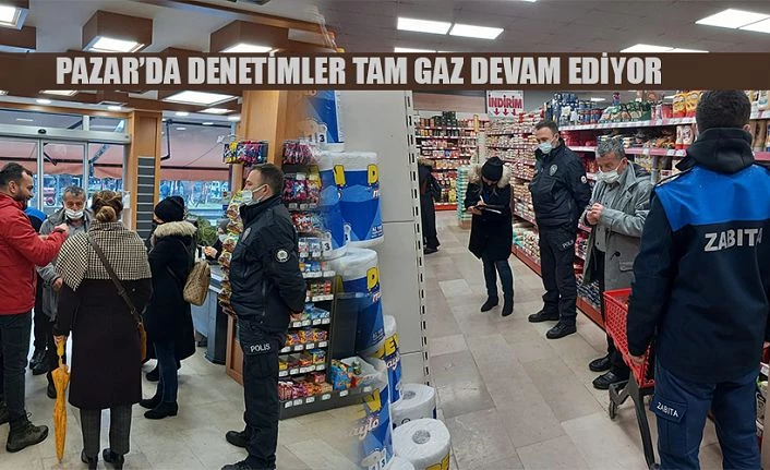 Pazar’da SIVI YAĞ Denetimi