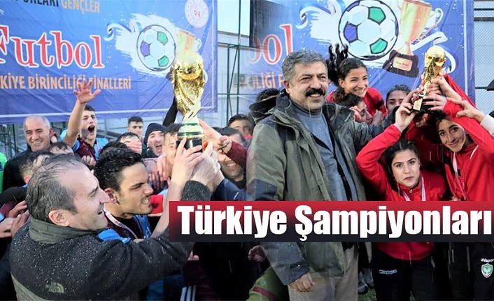 TÜRKİYE ŞAMPİYONLARI BELLİ OLDU