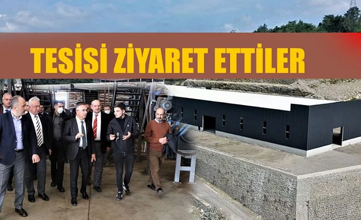 ÜRETİM TESİSLERİNE ÜST DÜZEY ZİYARET