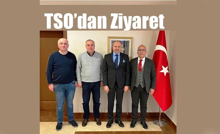 ÜSKÜP BÜYÜKELÇİLİĞİ’NE ZİYARET