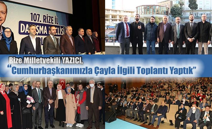 AK PARTİ RİZE 107.İL DANIŞMA TOPLANTISI YAPILDI