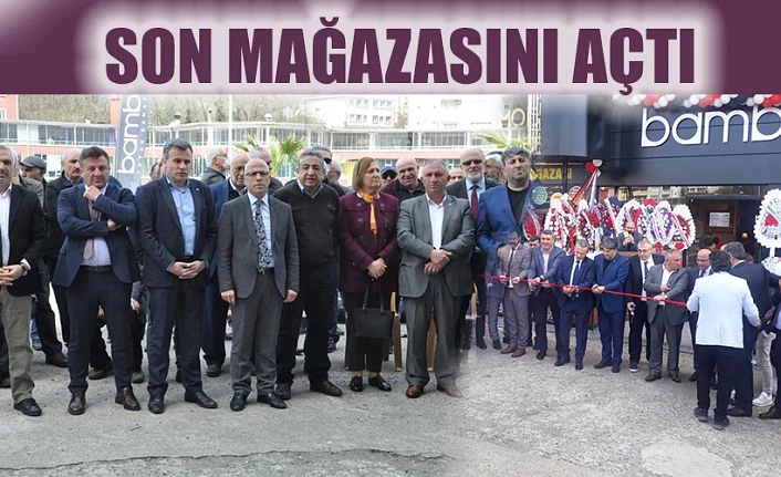 BAMBİ YATAK SON MAĞAZASINI HOPA’DA AÇTI