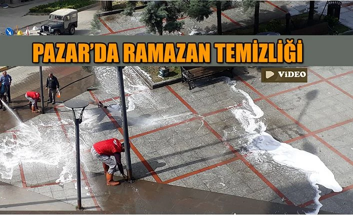 Belediye Ekiplerinin Ramazan Temizliği