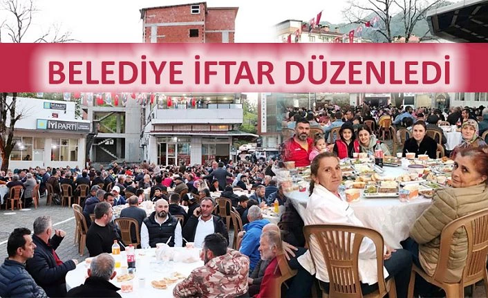 BELEDİYE’NİN DÜZENLEDİĞİ İFTAR SOFRASINDA BULUŞTU