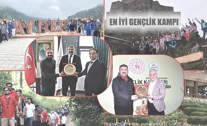 GENÇLİK KAMPI TÜRKİYE’NİN EN İYİ KAMPI UNVANINA SAHİP