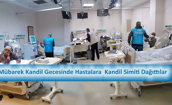 Kadir Gecesinde Sağlık Çalışanları ve Hastaları Ziyaret ettiler