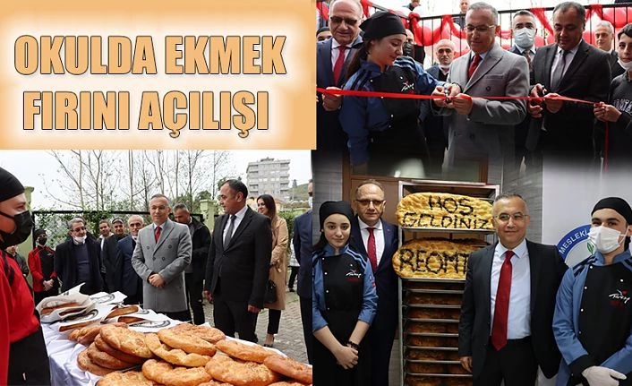 Meslek Lisesi’nden Ekmek Üretimi