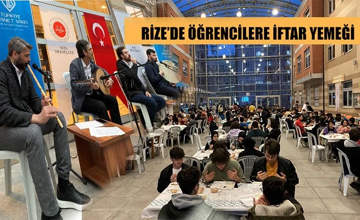 RİZE’DE RAMAZAN ÇOŞKUSU LİSELİ ÖĞRENCİLERLE BİRLİKTE YAŞANDI