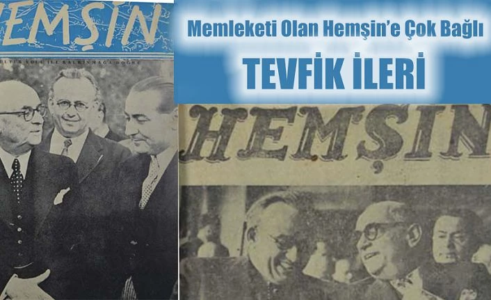 TEVFİK İLERİ