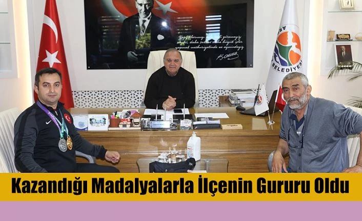 BİR ALTIN BİR GÜMÜŞ MADALYA…