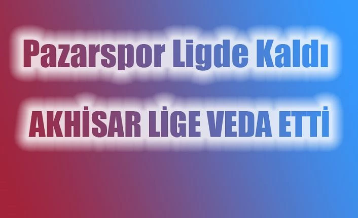 Pazarspor seneye de 2.ligde