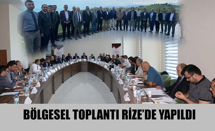 16. Bölgesel ASKOM Toplantısı Rize’de Yapıldı