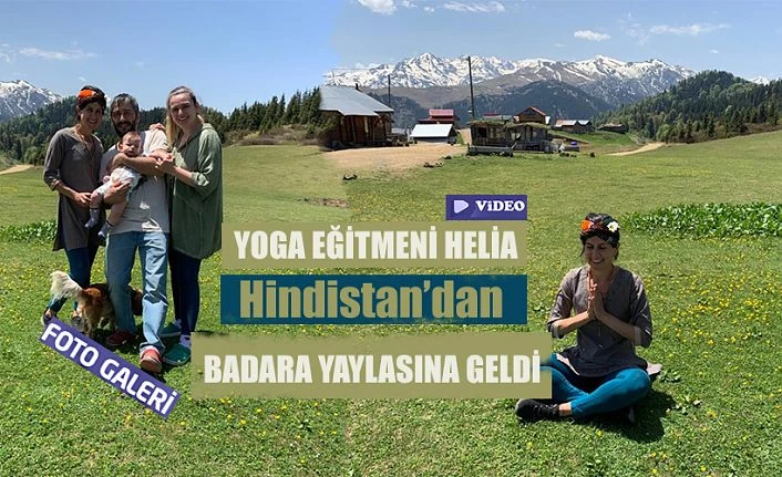 Badara Yaylasında İşletmecilere YOGA dersi verdi