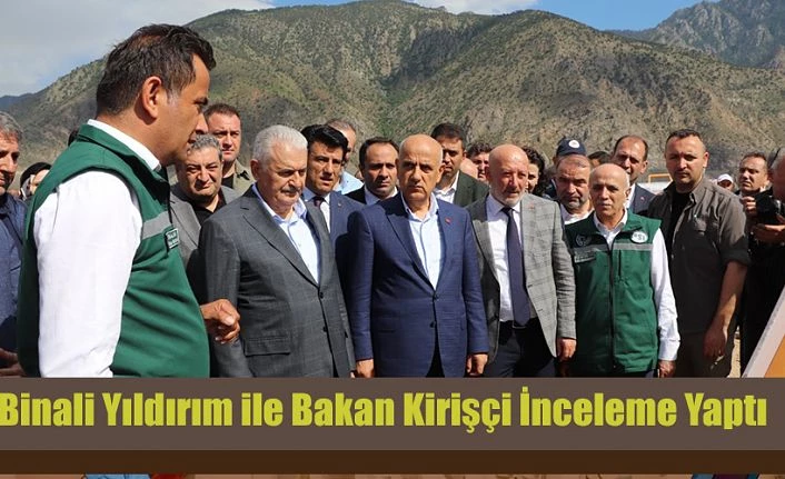 BİNALİ YILDIRIM İLE TARIM VE ORMAN BAKANI VAHİT KİRİŞÇİ YUSUFELİ