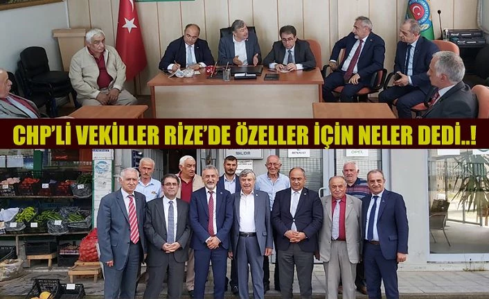 CHP li Vekiller Rize