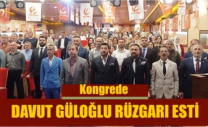 İLÇE BAŞKANI RESUL DURMUŞ, GÜVEN TAZELEDİ