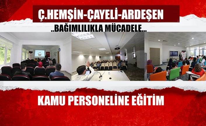 Kamu Personellerine “Davranışsal Bağımlılıklarla Mücadele” eğitimi