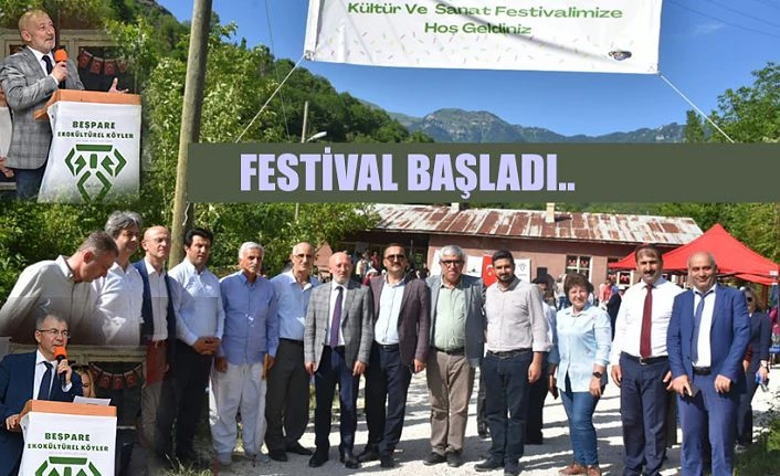 KÜLTÜR VE SANAT FESTİVALİ BAŞLADI